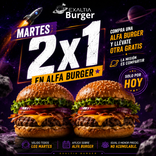 🚀 Martes Alfa 2x1
